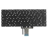 fqparts Laptop Tastatur für for Lenovo for Flex 4-1435 for Flex 4-1470 for Flex 4-1480 Schwarz UK Edition