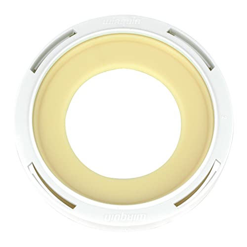 Wirquin RWC20 Bague sortie de cuvette avec joint pour pipe rigide, blanc