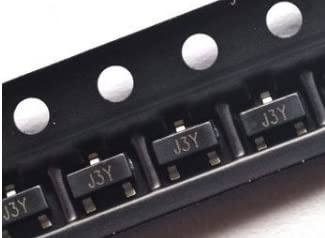S8050 SOT23 J3Y NPN SMD Transistor 25V 0.5A HOTTECH (PACK OF 10)