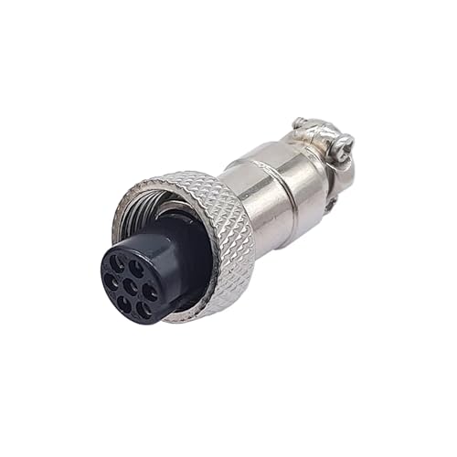 Conector de cable GX12 de 5 pines y hembra de 7/16 pulgadas 4