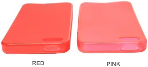 KAYSCASE Slim Soft Gel Cover Case for Apple new iPhone 5 / iPhone 5S,Retail Packaging with Screen Protector (Pink)