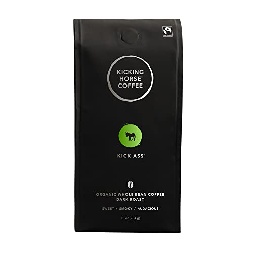 Kicking Horse Coffee, Kick Ass, Dark Roast, Whole Bean, 10 Oz #1