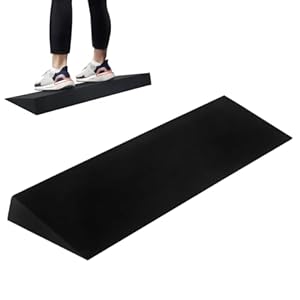 Calf Stretcher, Squat Wedge Block, 20 Inch Incline Stretch Wedge, Portable Yoga Foam Wedges Calf StretchWedges, Non-Slip Fitness Incline Board, for Heel Elevated Weightlifting Calfs Stretch