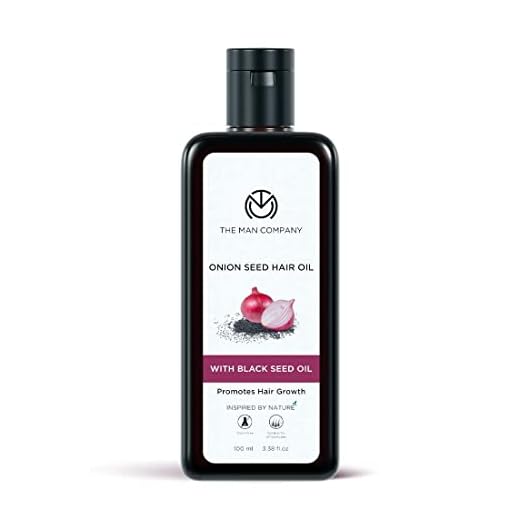 The Man Company Onion Hair Oil With 10 Essential Oils For Hair Growth & Hair Fall Control, 100 Ml | Made in India