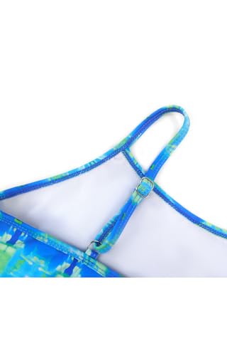 SHEKINI Girls Tie Side Sports Tassel Bikini Set Printing Two-Piece Swimsuit4