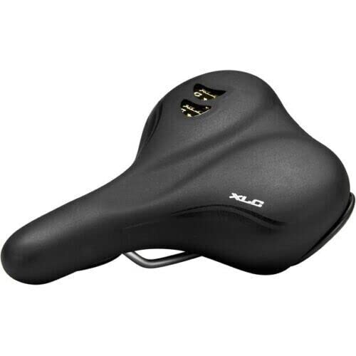 XLC Gel Comfort Padded Women's Bicycle/Bike Black Saddle - SA-A22