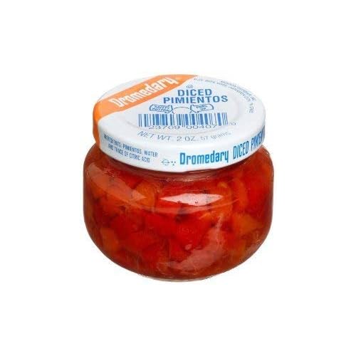 Dromedary Diced Pimentos - Pack of 6 Jars of Diced Pimientos - Great Value