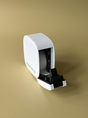 Image of DODOTOPTOP Thermal Printers Mini Portable Thermal Label Printer for Food Date Labels, Two‑Tap Date Stamp Label Maker for Kitchen Storage, 203 DPI Inkless, for 12-15mm Tape