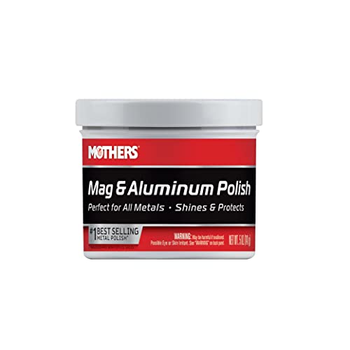 Mothers Metal Polish, 5 Oz Mag And Aluminum Polish (6) #TOP1