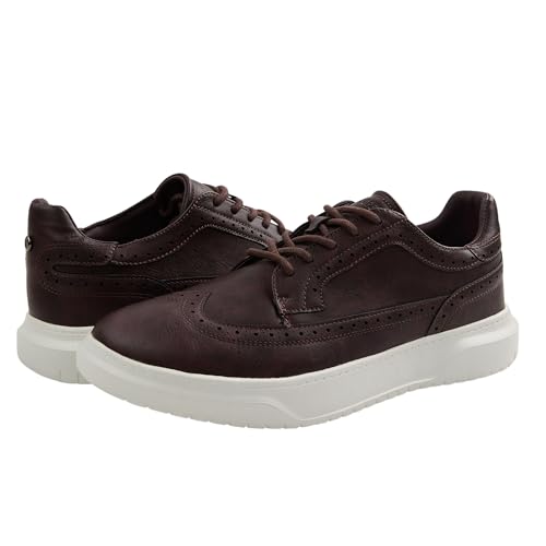 Mario Lopez Chadwick Mens Fashion Sneaker - Lace Up Wingtip Sneaker for Men