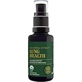 Global Healing Organic Lung Health Supplement - Herbal Nasal Decongestant Spray for Lung Cleanse, Respiratory Support and Mucus Relief To Breath Easy - Normal Nose Allergy and Sinus Defense - 1 Fl Oz
