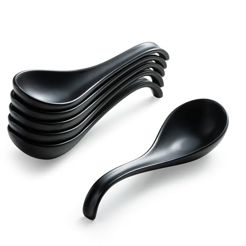 Gomakren Ceramic Soup Spoons Set