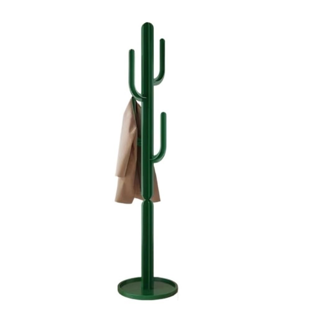 AILIUXIAOYAN Coat Rack Nordic Creative Cactus Coat Rack, Living Room Bedroom Corner Coat Stand,Floor Standing Coat Hanger for Home Decor(Green)