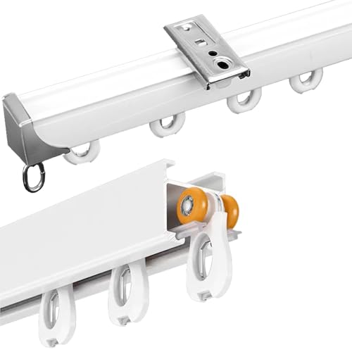 Rail de rideau coulissant extensible 2,3-6m pour vis-à-vis - 2
