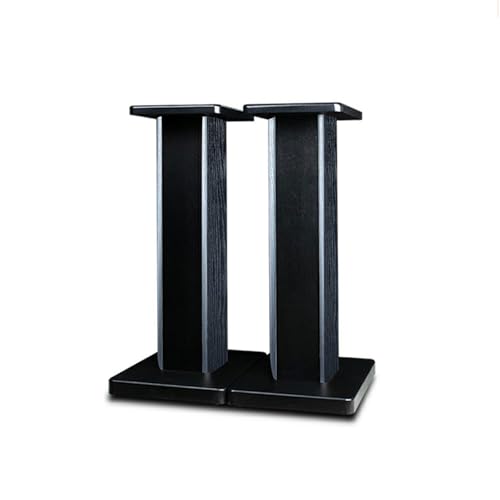 Soporte de altavoz universal AV ShelfWood de 50 cm con gestión de cables