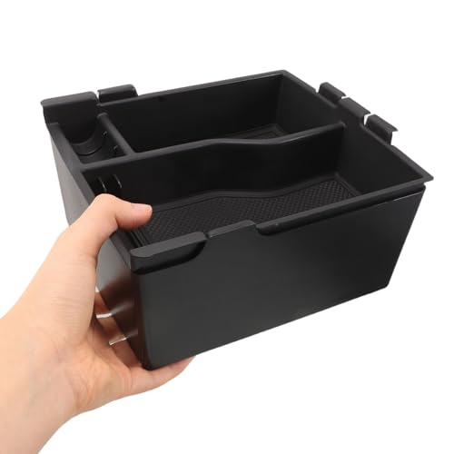 Console de voiture encombrée solution organisateur de rangement