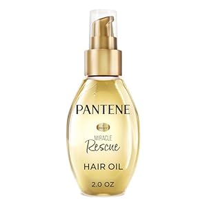 Pantene Miracle Rescue Regenerative Hair Oil – 2.0 FL Oz – Deep Repair Treatment for Dry & Damaged Hair