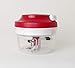 TUPPERWARE Chef Turbo-Chef Rot/Transparent D158 Zwiebeln Zerkleiner Speedy Boy Zwiebelschneider 27357
