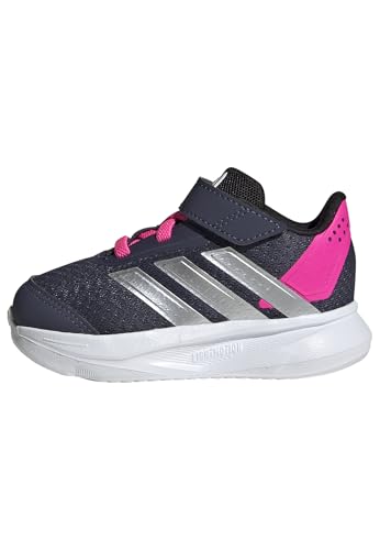 adidas Duramo SL2 Shoes Infants, Zapatillas para Correr Unisex bebé, Shadow Navy/Silver Met./Lucid Pink, 19 EU