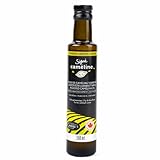 Aceite de Camelina Tostada, 250 ml, de Olimega Farm. Alternativa al aceite de sésamo tostado. Rocíelo en ramen, golpee un salteado, vegetales estofados. Sutil sabor tostado y nuez.