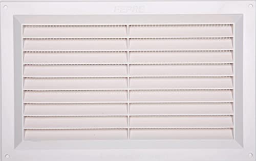 Centrale Brico Grille d'aération abs Naturel, L.16.5 x l.26 cm Cover