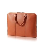 Amazon.co.jp: [ビジネスレザーファクトリー]スリムビジネスバッグ 撥
