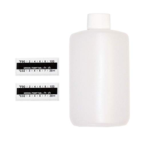 Complete Survival Kits (1) HDPE Plastic Travel Bottle with (2) Adhesive Temperature Strips