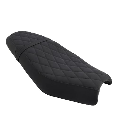 Selle moto Topteng noire pour remplacer l'assise usée de votre Scrambler 400X