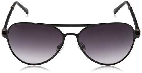 John Varvatos V514 Aviator Sunglasses, Matte Black, 15 Mm #TOP1