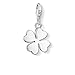 Produktbild Thomas Sabo Damen Charm-Anhänger Kleeblatt Glücksbringer Charm Club 925 Sterling Silber 0884-001-12