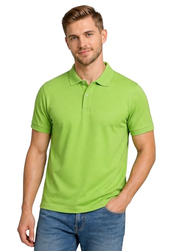 Image of INKKR Men's Polo Neck Half Sleeve Solid T-Shirts