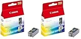canon cli-551xl / pgi-550xl pack de 5 cartouches  Canon CLI-36 Cartouche CL Couleur (Emballage Carton) (Lot de 2)