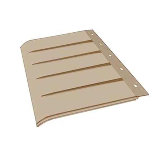 Tettoia per Esterno Invisibile Pensilina Copriporta in policarbonato Montaggio in piano sotto grondaia Parapioggia Protezione Uv Tendalino Finestra Tettoia Riparatore (40 x 140 cm,Teal)