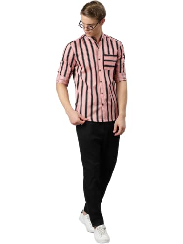 Image of Hubberholme Men Comfortable Regular Fit Cotton Full Sleeve Casual Shirt for Men