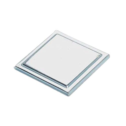Chapeau de pilier carré plat en acier - 150 x 150 mm