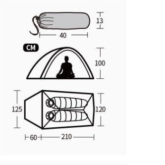 Tente camping imperméable et compacte pour randonnée bivouac - 5