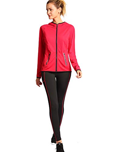 Active Wear Sets for Women -Workout Clothes Gym Wear TracksuitsYoga Jogging Track Outfit Legging Jacket 2 Pieces Set