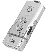 Amazon.co.jp: RovyVon E4 チタン LED 懐中電灯 USB C 充電式 700