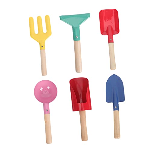 CIMAXIC 1 Ensemble Outil de Plantation de Fleurs Outils de Jardinage Petits Outils de Jardin fourches de Jardinage Fourche Jardinage Trousse Enfant Outils de Plantation râteau de Jardin