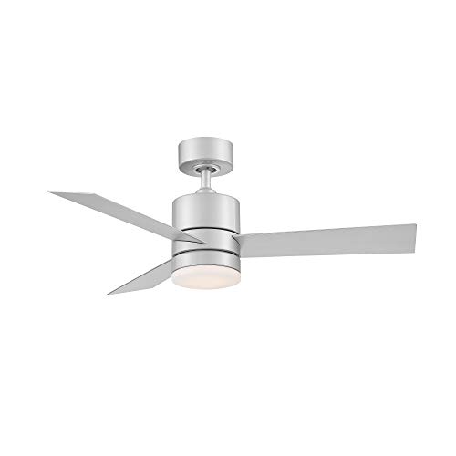 Axis Smart Indoor and Outdoor 3-Blade Ceiling Fan 44in Titanium