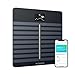 Price comparison product image Withings Body Cardio  Premium Wi-Fi Body Composition Smart Scale, Tracks Heart Health, Vascular Age, BMI, Fat, Muscle and Bone Mass, Water %, Digital Bathroom Scale - Black