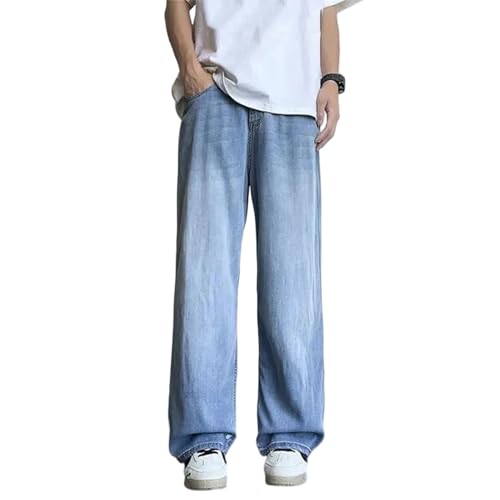 Men's Baggy Jeans Loose Denim Pants Oversized Straight Classic Trousers Streetwear Trend Casual Clothing