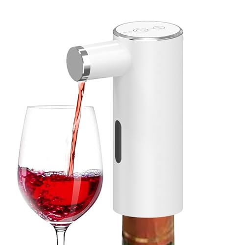 Aerador De Vino Eléctrico - Vertedor De Vino Automático | Accesorios De Cocina Para San Valentín Cumpleaños Picnic Aniversarios Camping Hogar Catas