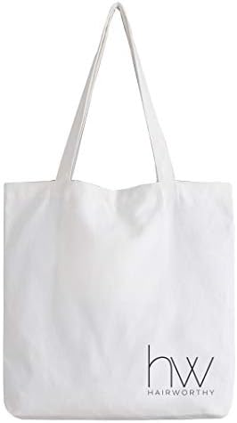 Hairworthy Hairembrace 100% Pure Mulberry Silk Pillowcase - Moisturized Hair, Youthful Face, Reduces Hair Frizz, Breathable for Skin, Hypoallergenic, 51 x 76 CM. White Tote bag Included.