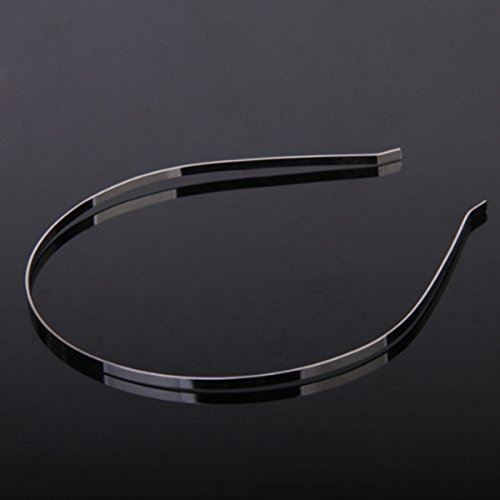 ROSENICE Hoofdbanden metalen haarband haarband haarband DIY accessoires haarhoep 3mm - 10 stuks - Image 4