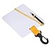 Underwater Writing Slate, Portable Dive Writing Slate Board with Swivel Clip and Pencil Plastic Diving Writing Tablet for Water Sports Diving