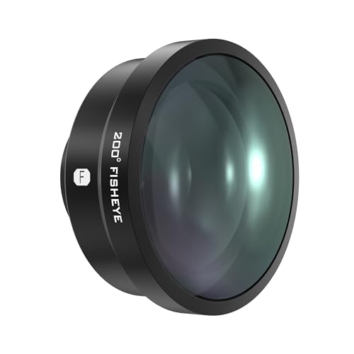Image of Freewell 200 Fisheye Lens Compatible with Freewell Sherpa iPhone /Galaxy Cases & Genius Rig Cage