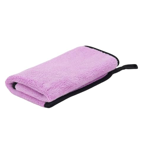 Image of Btag Microfiber Cleaning Cloth, 30x40 cms 600 GSM | Highly Absorbent,Lint and Streak Free, Multi-Purpose Wash Cloth for Kitchen,Car,Window,Stainless Steel,Silverwear(Lavender 30x40cms) Pack of 1