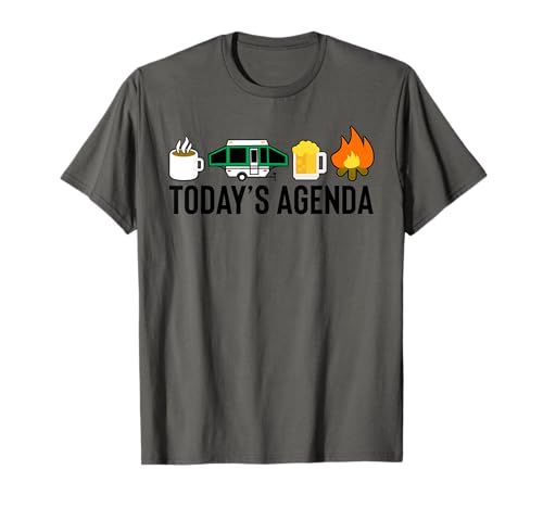 Image of Camping Agenda T-Shirt