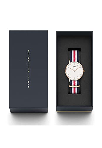 Image of Daniel Wellington Classic Canterbury Watch, Multicolor NATO Band